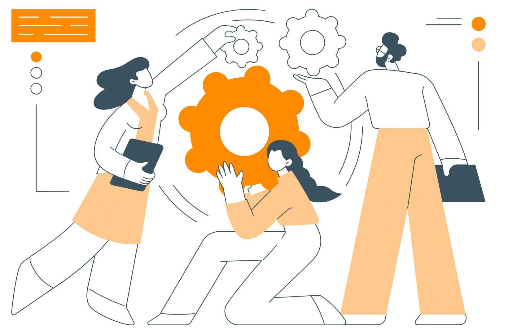 Hybrid Workforce Results Illustration